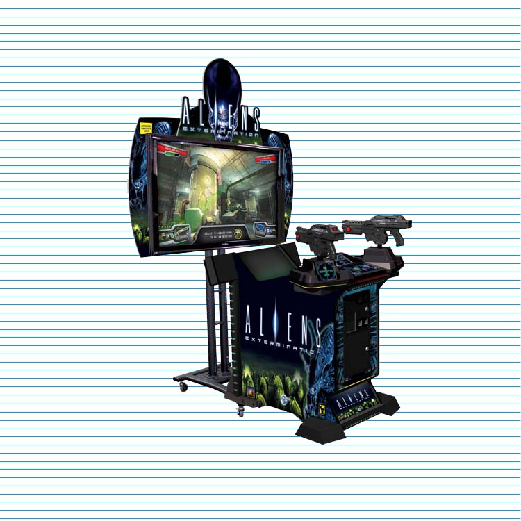 Arcade Games - Alien War Shooting Arcade Machine