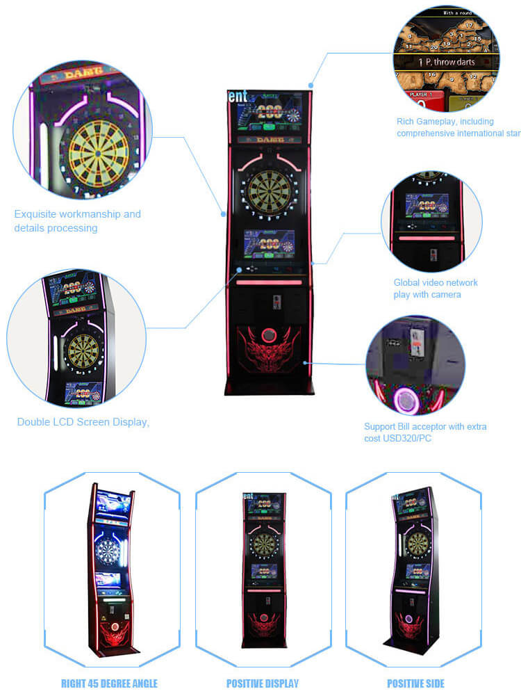 bar electronic dart machine