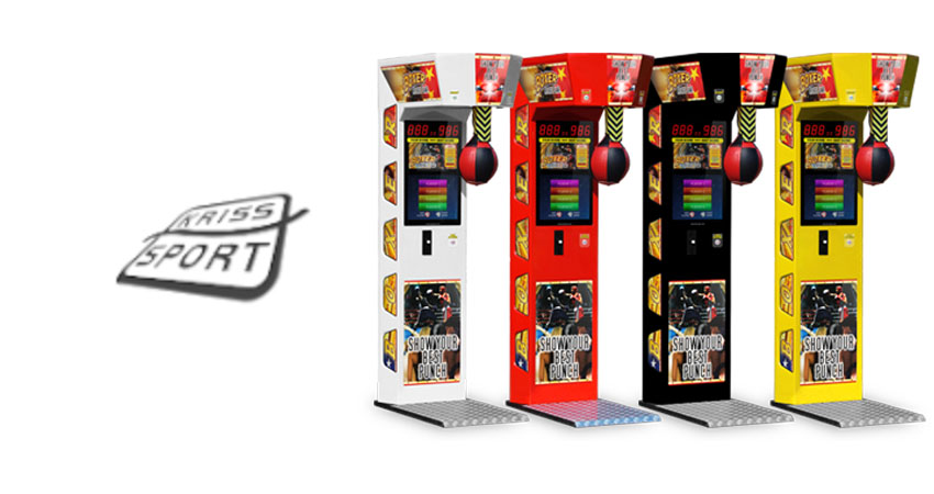 kriss sport boxing arcade machine