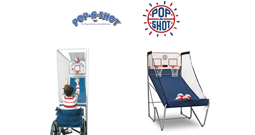 POP A SHOT indoor basketball arcade machine